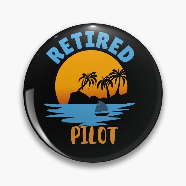 Item preview, Retired Pilot designed and sold by WenegeeDesigns.