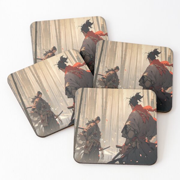 Item preview, Bamboo Forest Duel Vintage Wall Art designed and sold by LynZorHome.