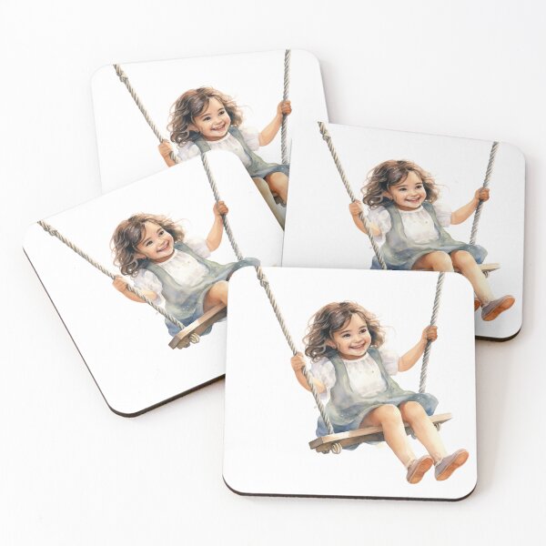 Item preview, Girl on a Swing designed and sold by Sketch-Shack.