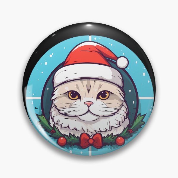 Artikelvorschau, Scottish Fold Katze Weihnachten, Liebeskatzen entworfen und verkauft von Logiamerch.