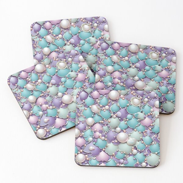 Item preview, Pearl Seamless patterns  designed and sold by RocketArtInd.