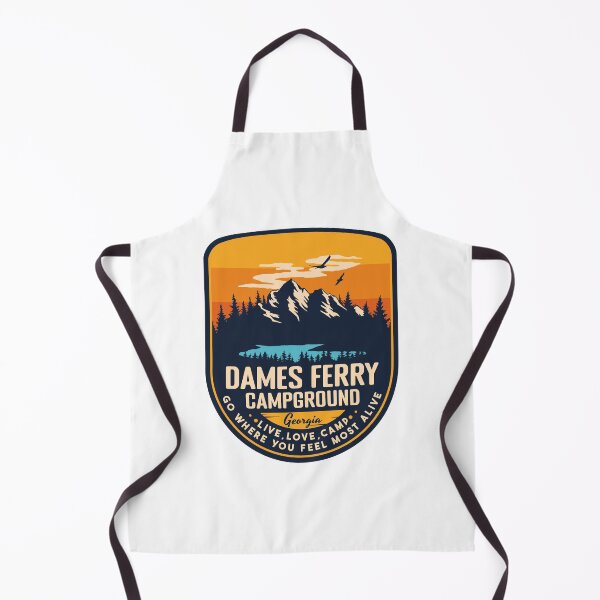 Item preview, Dames Ferry Campground Georgia GA Badge Forest and Wilderness designed and sold by mountainfad.