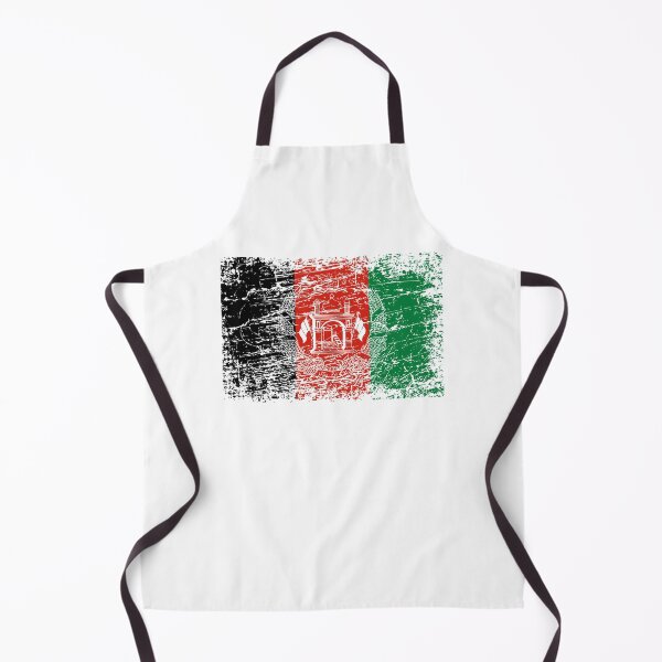 Item preview, Afghanistan flag flag used look designed and sold by GeogDesigns.