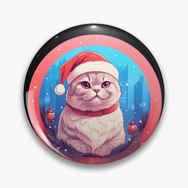 Item preview, Scottish Fold Cat Xmas, Love Cats designed and sold by Logiamerch.
