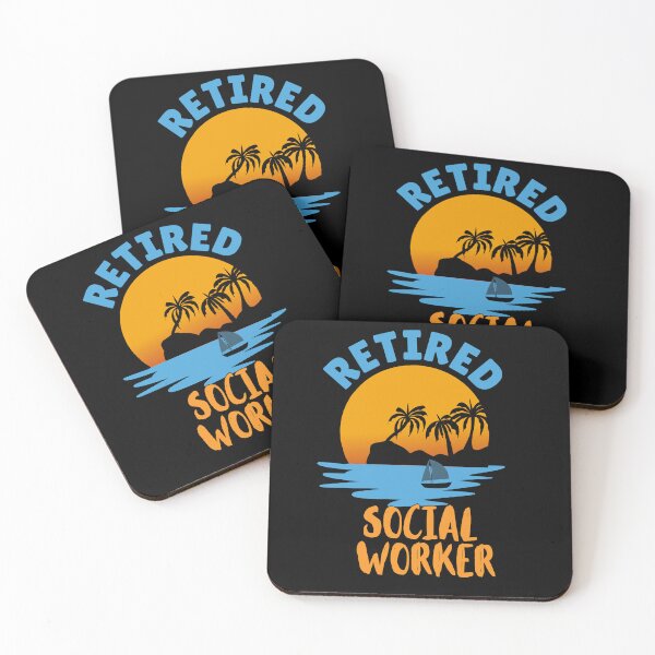 Item preview, Retired Social Worker designed and sold by WenegeeDesigns.