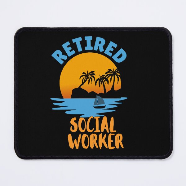 Item preview, Retired Social Worker designed and sold by WenegeeDesigns.