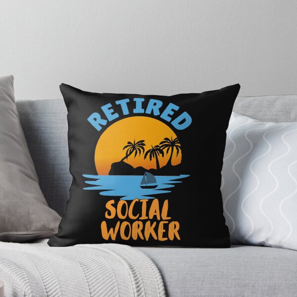 Item preview, Retired Social Worker designed and sold by WenegeeDesigns.