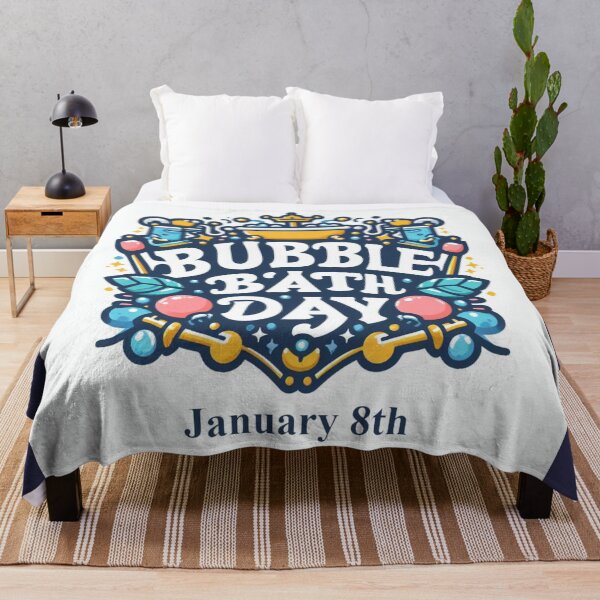 Item preview, Jan 8th - Bubble Bath Day designed and sold by CrankyOldDude.