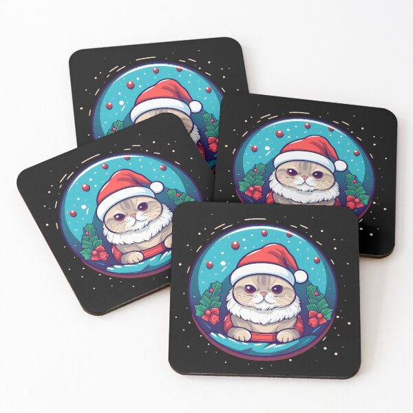 Item preview, Navidad del gato Scottish Fold, amor a los gatos designed and sold by Logiamerch.