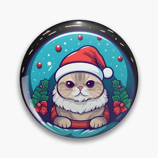 Artikelvorschau, Scottish Fold Katze Weihnachten, Liebeskatzen entworfen und verkauft von Logiamerch.