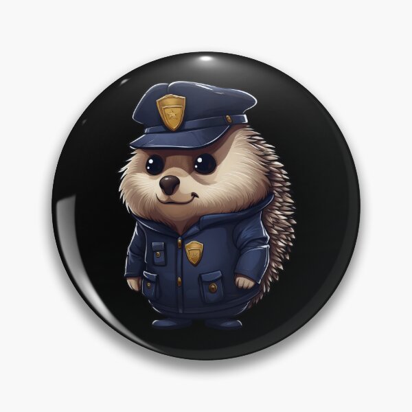 Item preview, Hedgehog police designed and sold by Soulskier.