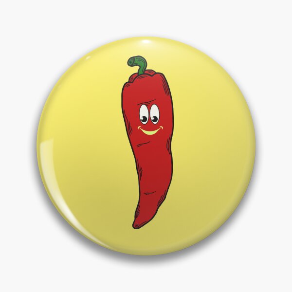 Item preview, Red Chillie Smiling Face designed and sold by Thedigital91.