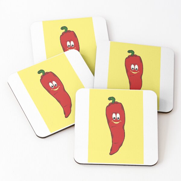 Item preview, Red Chillie Smiling Face designed and sold by Thedigital91.
