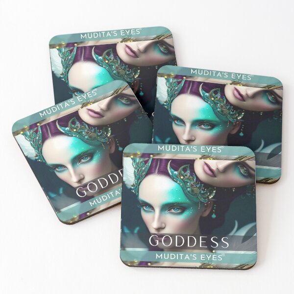 Item preview, Mystic "Goddess" Colorful  Divine Feminine Sticker designed and sold by MuditasEyes.