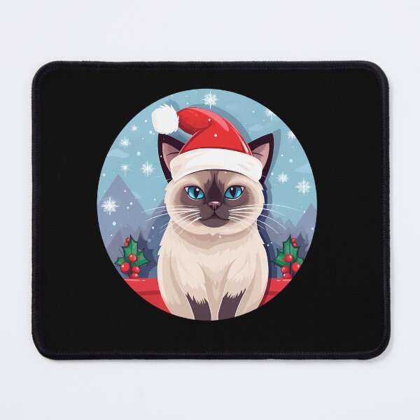 Item preview, Siamese Cat Xmas, Love Cats designed and sold by Logiamerch.