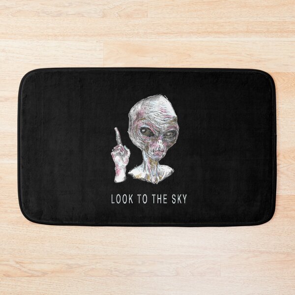 Item preview, Look to the Sky - Alien Drawing designed and sold by FanitsaArt.