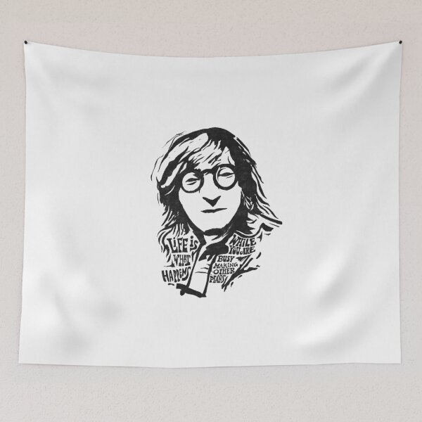 Item preview, John Lennon – Life is what happens while you're busy making other plans designed and sold by Michael Leonhartsberger.