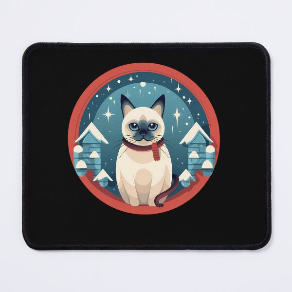 Item preview, Siamese Cat Xmas, Love Cats designed and sold by Logiamerch.