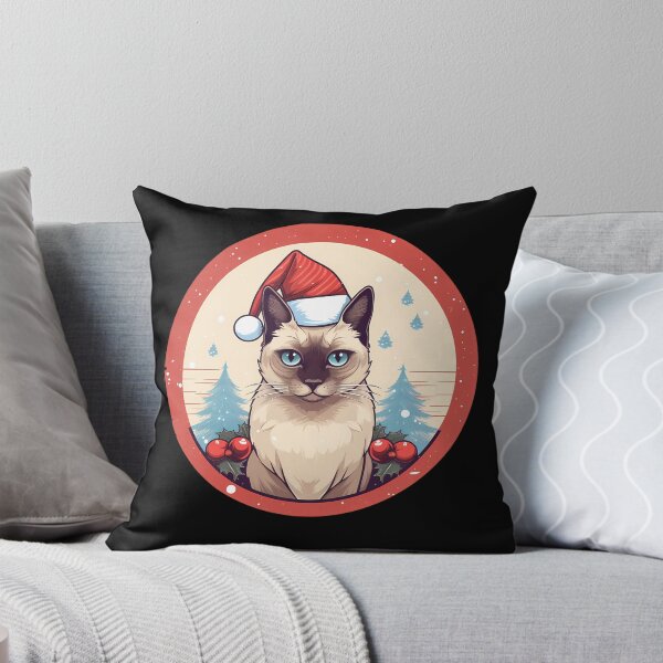 Item preview, Siamese Cat Xmas, Love Cats designed and sold by Logiamerch.