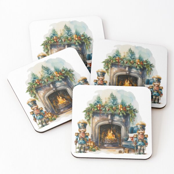 Item preview, Toy Soldiers by the Christmas Fireplace designed and sold by ZenEvoke.