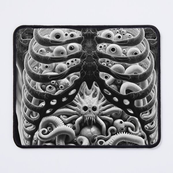 Item preview, Cthuloid X-ray 1 designed and sold by Matthew Kinnersly.