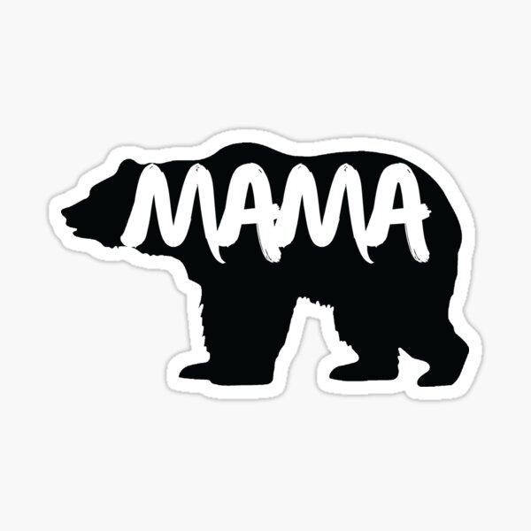 Mama Bear Sticker For Sale By Skr0201 Redbubble 8340