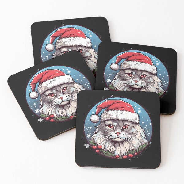 Item preview, Siberian Cat Xmas, Love Cats designed and sold by Logiamerch.