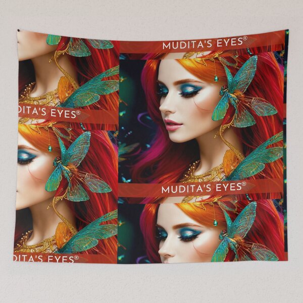 Item preview,  Colorful "Goddess"  Divine Mudita Feminine Sticker designed and sold by MuditasEyes.