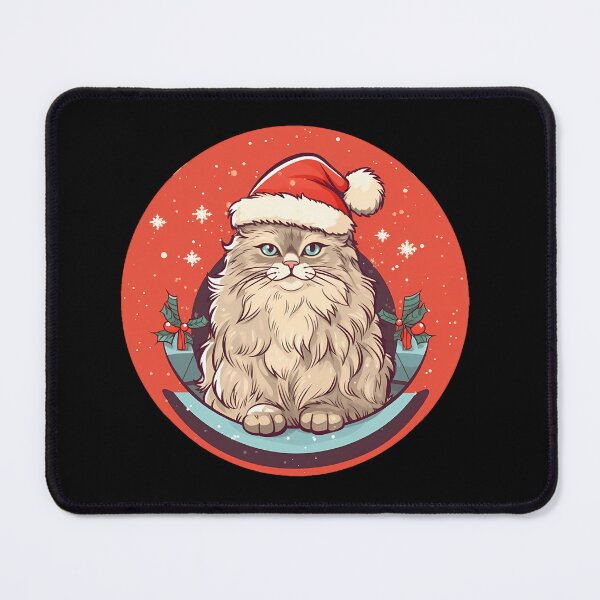 Item preview, Siberian Cat Xmas, Love Cats designed and sold by Logiamerch.