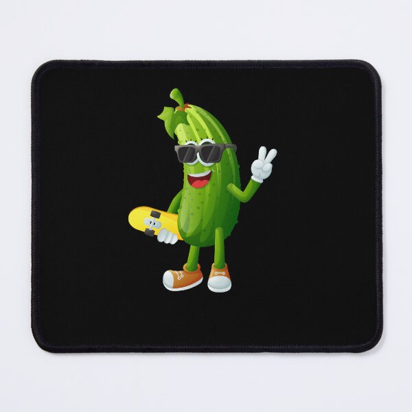 Item preview, Skateboarding with Cucumbers designed and sold by sanna-black.
