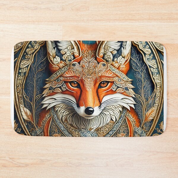 Item preview, Breathtaking storybook art of a detailed fox designed and sold by fotofeast.