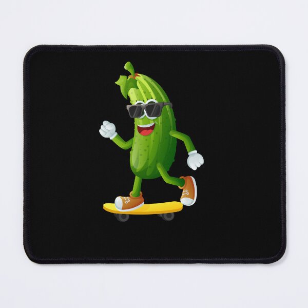 Item preview, Skateboarding with Cucumbers designed and sold by sanna-black.