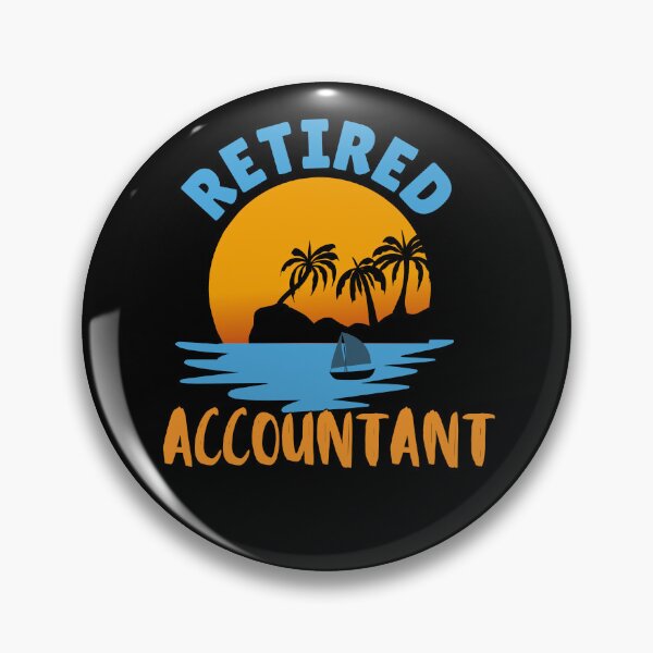 Item preview, Retired Accountant designed and sold by WenegeeDesigns.