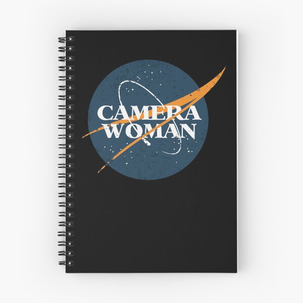 Item preview, Camerawoman Space Vintage designed and sold by orlumbuspirate.