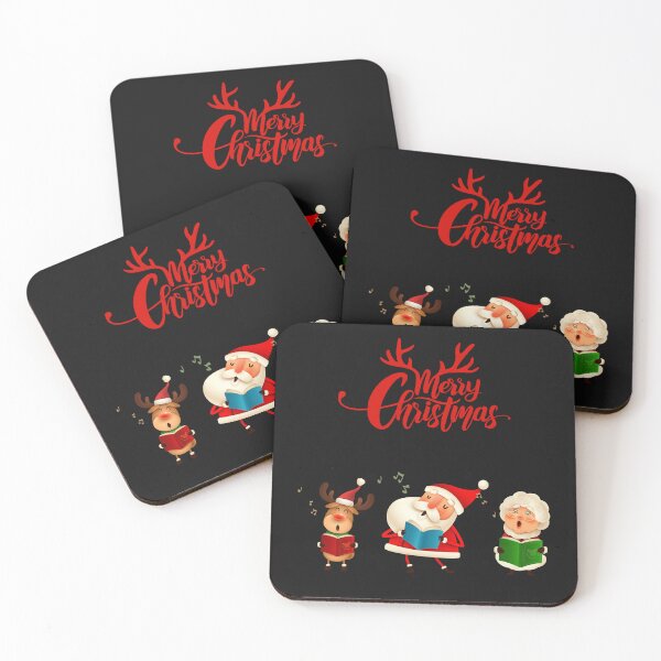 Item preview, cantantes navideños divertidos designed and sold by SabatStudio.