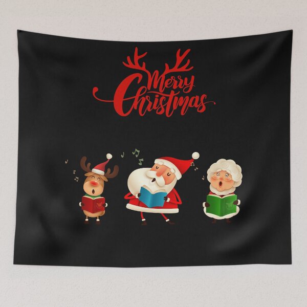 Item preview, funny Christmas singers designed and sold by SabatStudio.