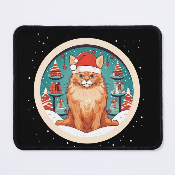 Item preview, Somali Cat Xmas, Love Cats designed and sold by Logiamerch.