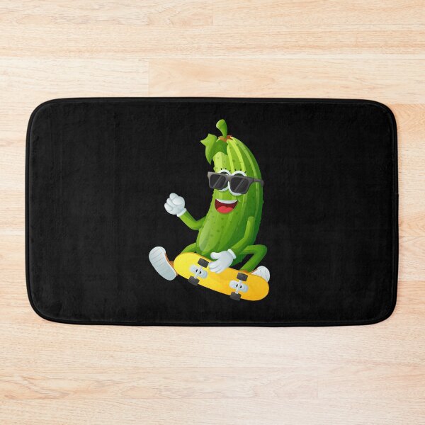 Item preview, Skateboarding with Cucumbers designed and sold by sanna-black.