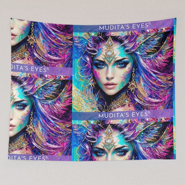 Item preview, Magical "Goddess"  Divine Mudita Feminine Sticker designed and sold by MuditasEyes.