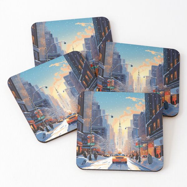 Item preview, Winter in New York designed and sold by Deveze Art & Co.