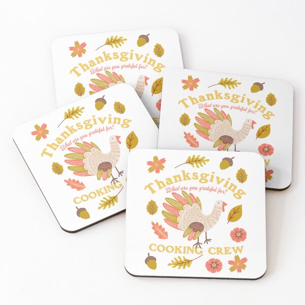 Item preview, Thanksgiving Cook Crew Grateful Design designed and sold by CORINNE W.