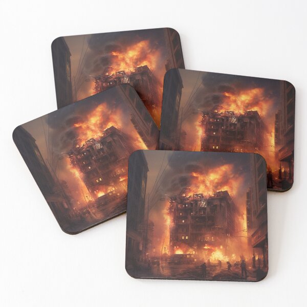 Item preview, Burning Metropolis: City Ablaze designed and sold by Christian Weiss.