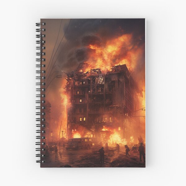 Item preview, Burning Metropolis: City Ablaze designed and sold by Christian Weiss.