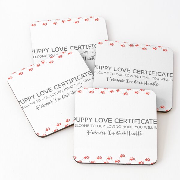 Item preview, Puppy Love Certificate: designed and sold by mayaone.