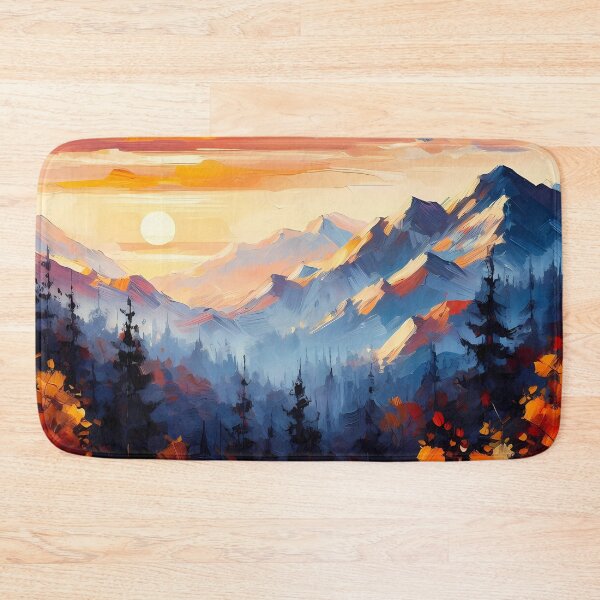 Item preview, Sunset In The Mountains designed and sold by Visual Nomad Club.