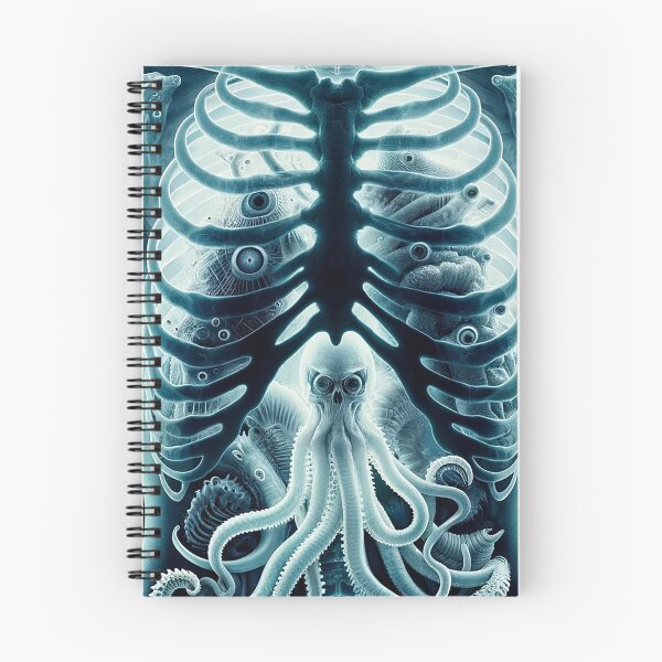 Item preview, Cthuloid X-ray 3 designed and sold by Matthew Kinnersly.