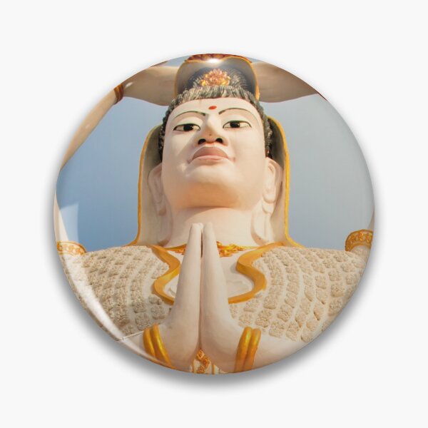 Item preview, Plai Laem White Buddha Thailand designed and sold by AJEvans.