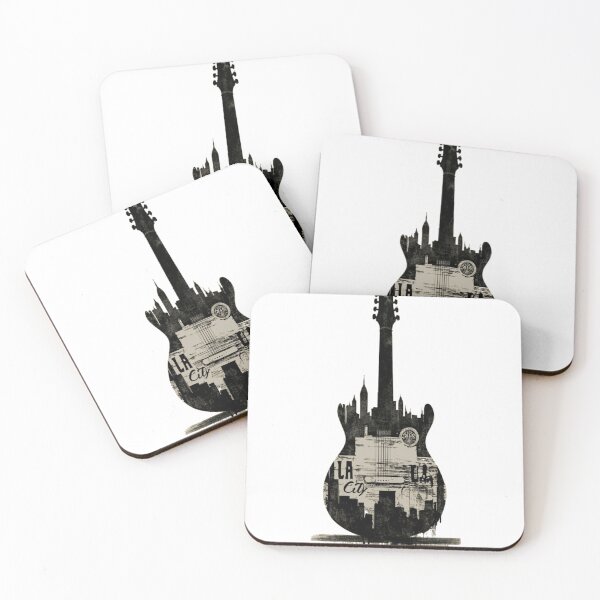 Item preview, City Guitarist Urban, Rock Cityscape Guitar designed and sold by unicornunicorn.