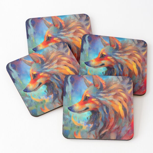 Item preview, Mystic phoenix dog art designed and sold by fotofeast.