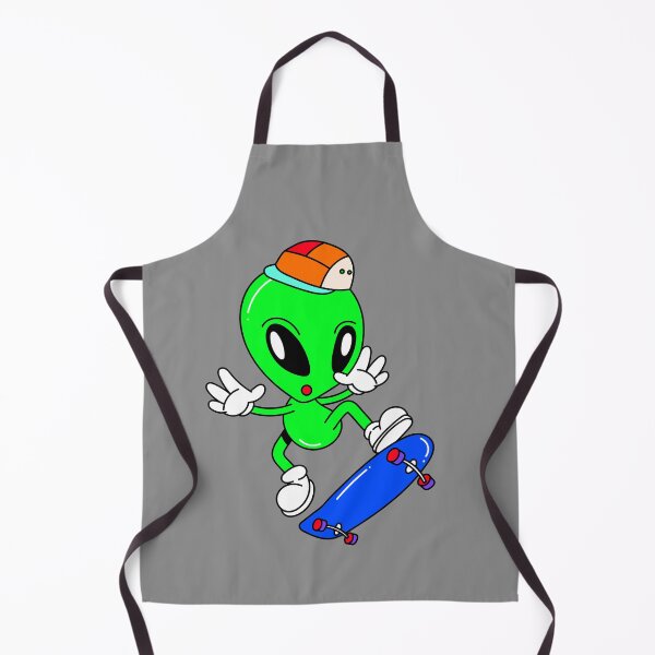 Item preview, Alien Invasion on Skateboards designed and sold by sanna-black.